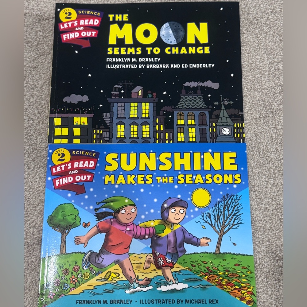 Children's Science Books Set